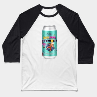 Beer Chugs-n-Harmony Can Art Baseball T-Shirt